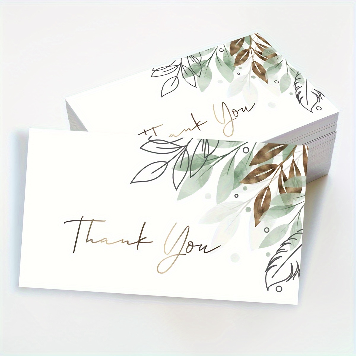 

50 Of Watercolor Business You Cards - 3.5x2 Size, For , Parties, Weddings And Any Occasion