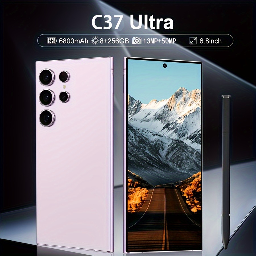 

New Smartphone, C24 , 6.8- , Sim , 8+256gb, 128gb, Comes , 13mp+50mp Hd , , Usb -c Charging , ///, To