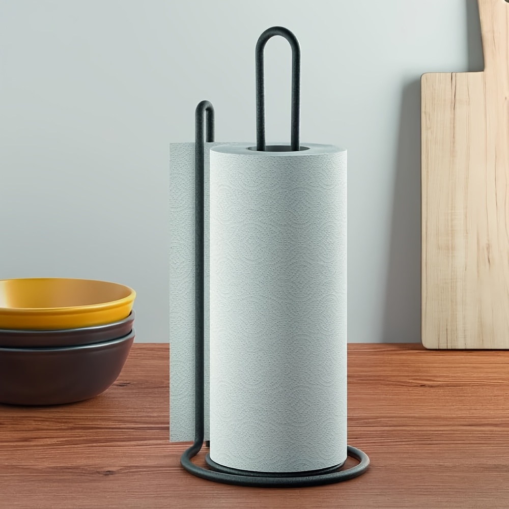 countertop tissue holder kitchen dining table bathroom standing tissue roll holder   tissue rack Product details 2