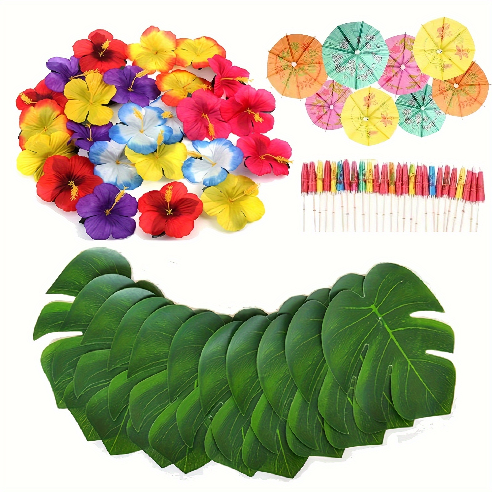 Tropical Palm Leaves Perfect Hawaiian Luau Beach Table - Temu United Kingdom