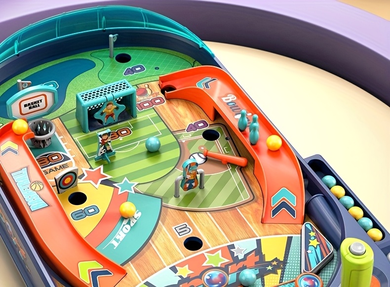 multi game motion marble desktop game colorful attracting attention a competition against multiple people for points making the game Product details 2