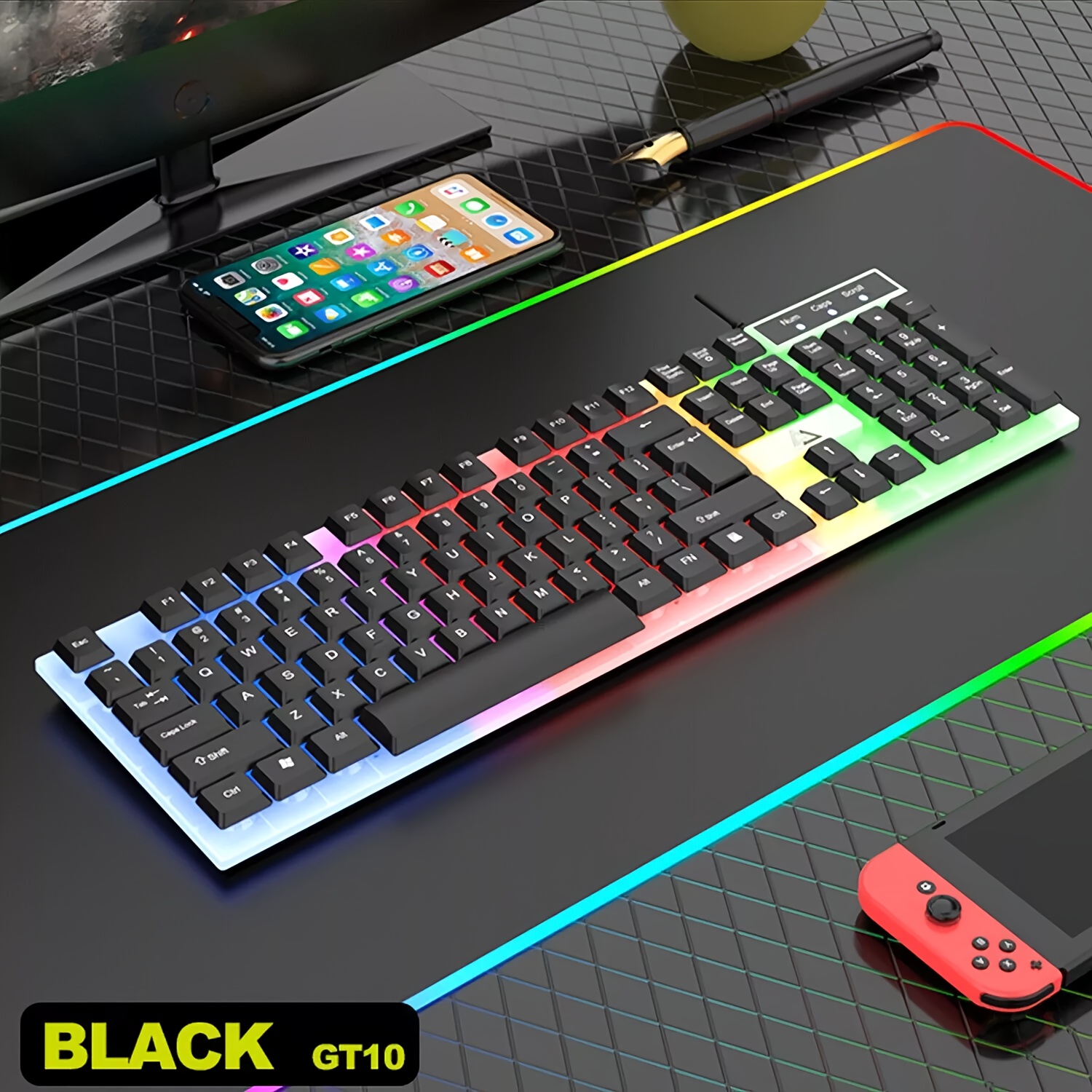 keyboard and mouse sold on Temu United States