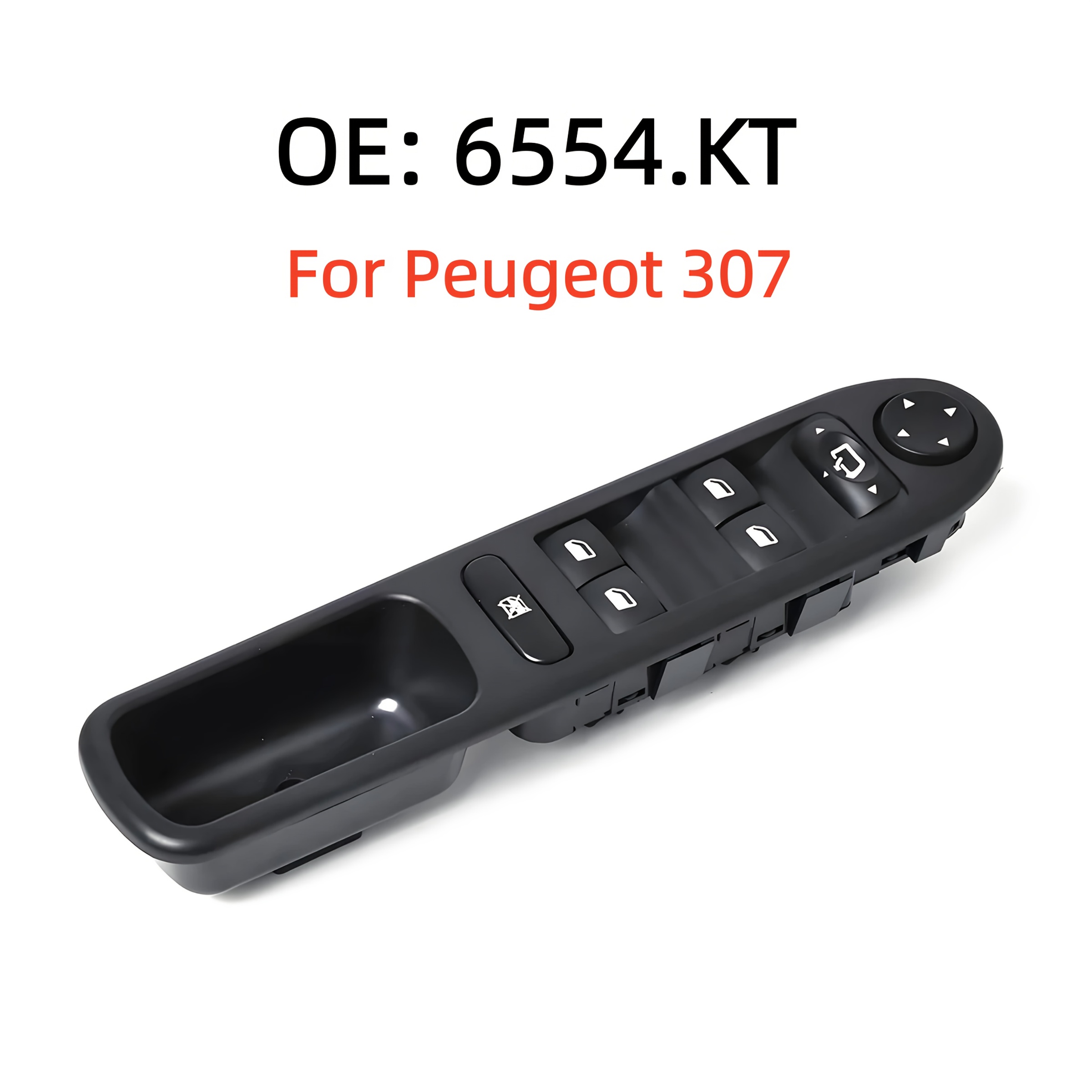 TEMU 6554.kt Left Front Car Switch Master Control Window Control Switch For 2000-2014