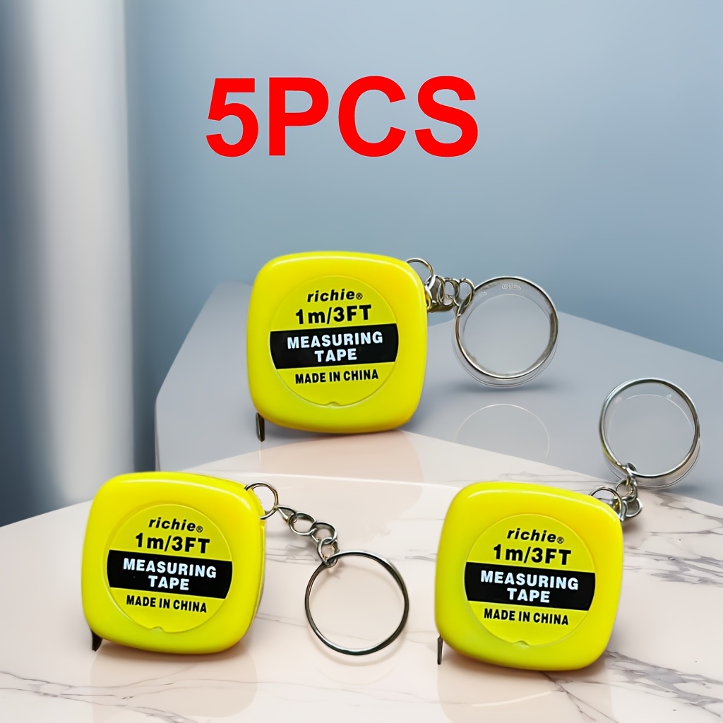 30/10/5 Retractable Mini Tape Measures - 1 Meter/3 Feet - Compact And Portable - Ideal For Activities And As Giveaways - Suitable For Schools And Homes