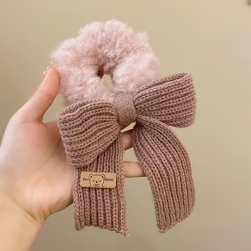 TEMU Nouveau à nœud d'automne et d'hiver, style coréen, grand polyvalent, accessoires pour cheveux