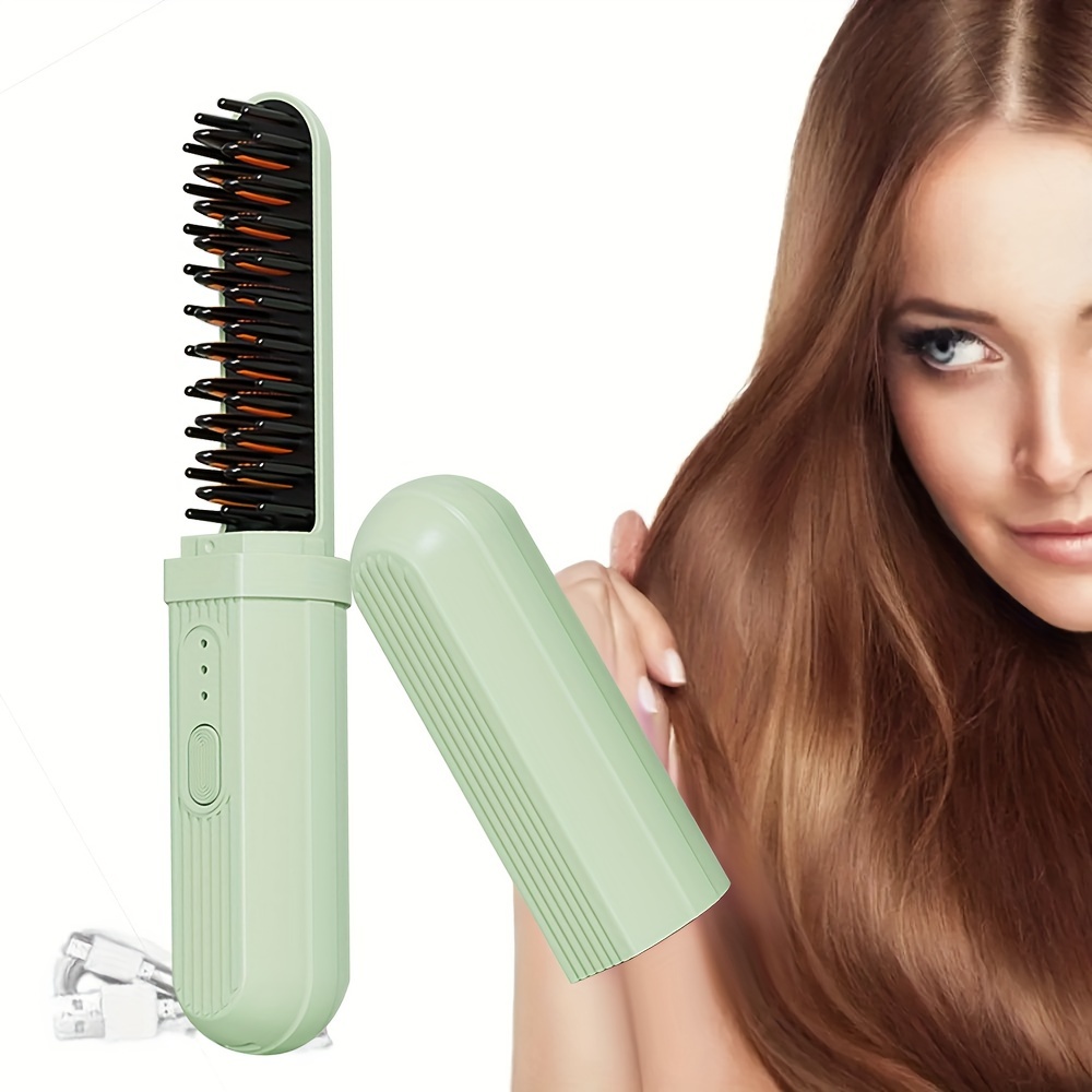 Plancha Alisador De Pelo Portatil Plancha De Pelo Inalámbrica