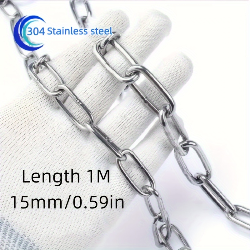 Image of Chain Chain Hanging Chain Lifting Clotheschain Guard Rail Anti-theft Chain Stainless Chain Industrialchain