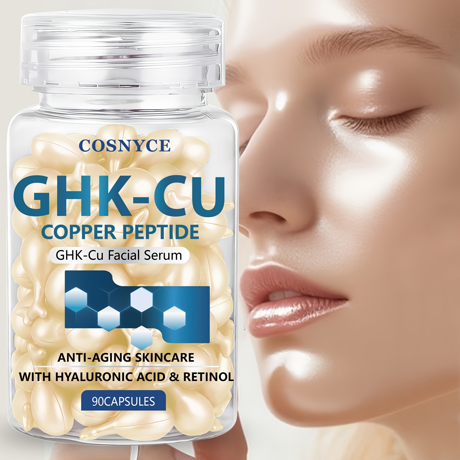 copper peptide serum sold on Temu Australia