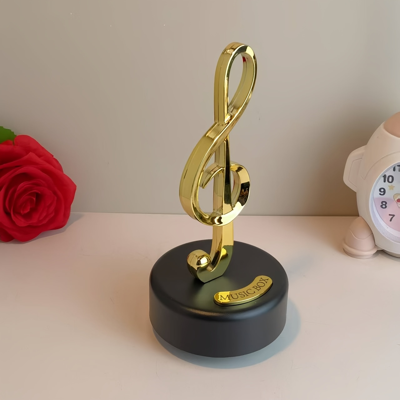 TEMU Music Box With Musical Notes