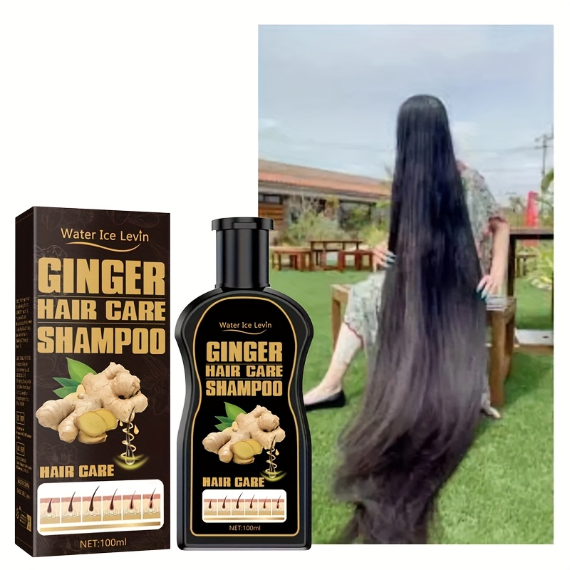 Ginger-Infused Hair Shampoo, Enriched with Turmeric And Aloe Vera, Provides  Deep Hydration And a * * Suitable for All Hair Types