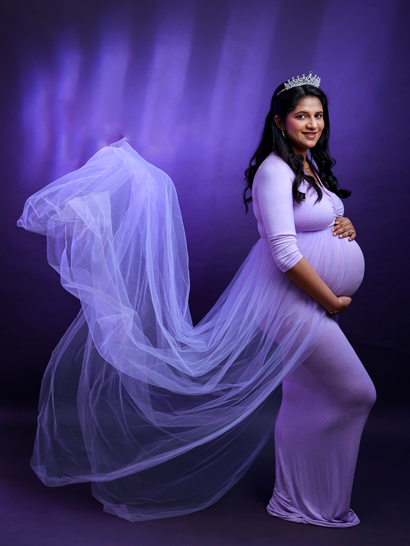 sachin and babi light blue dress 19 Best Maternity Clothes, According To A Fashion Editor