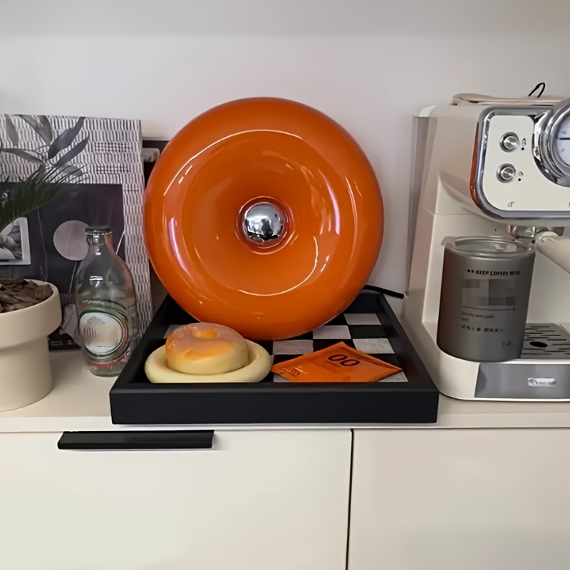 Modern USB-Powered Donut Wall Light/Table Lamp with Dimming