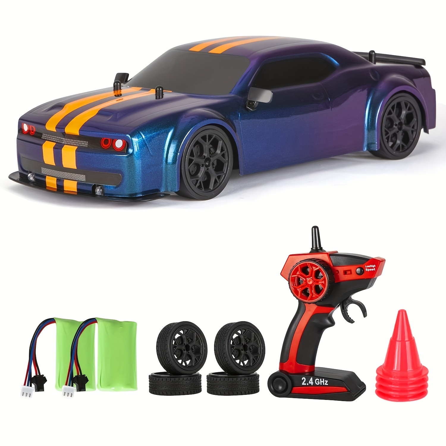 

Voiture de télécommandée, 1:14 Voiture télécommandée 4WD RC Voitures Véhicule Haute vitesse Voiture de course RC Drifting Cadeaux Jouet Pour Garçons Enfants