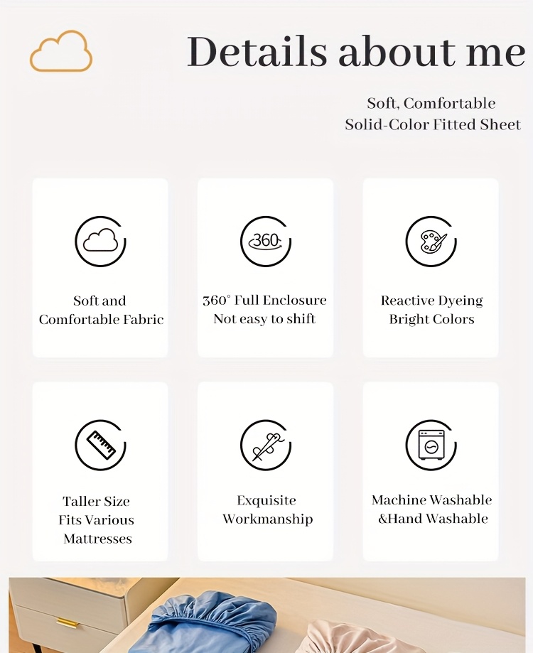 3pcs luxury fitted sheet   fitted sheet two pillowcases pillow inserts not included brushed velvet embossed mattress cover 100 polyester soft and comfortable light beige friendly bedding multi size thickened mattress protector suitable for home   hotel machine washable bed covers thanksgiving gift Product details 1