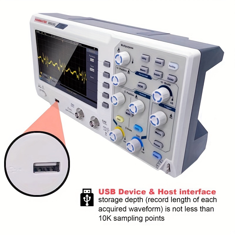 1pc DOS1102 オシロスコープ 110M 同時サンプリングオシロスコ - Temu Japan