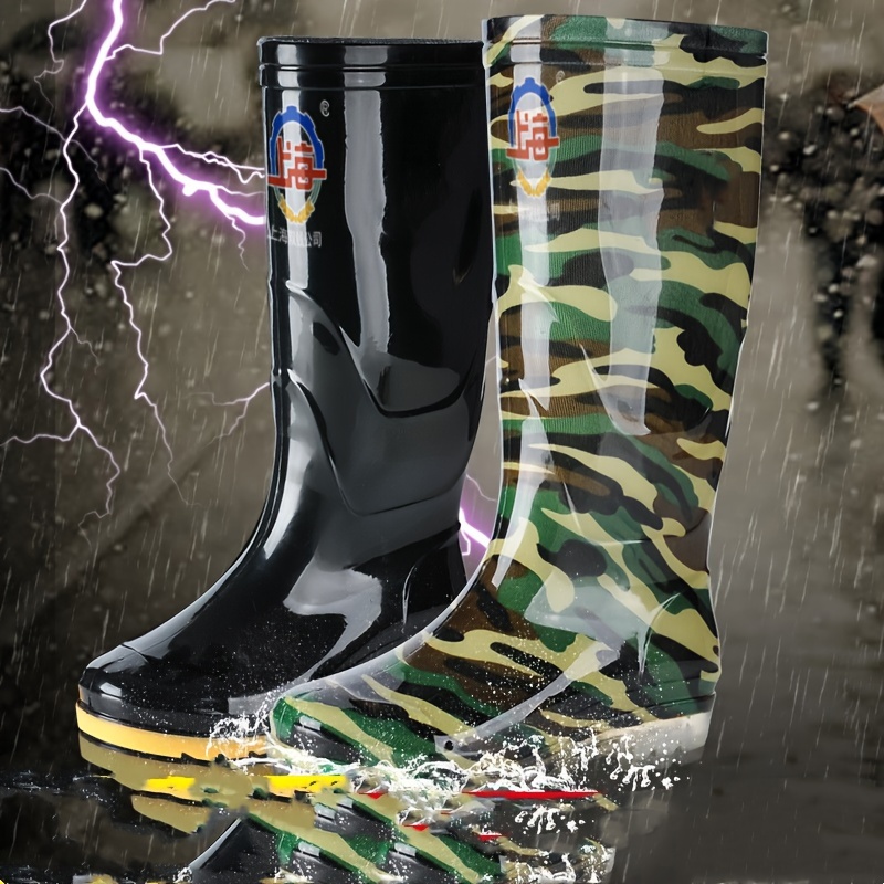Bottes de travail en caoutchouc doublées et imperméables Stanley CSA à bouts en acier, hommes