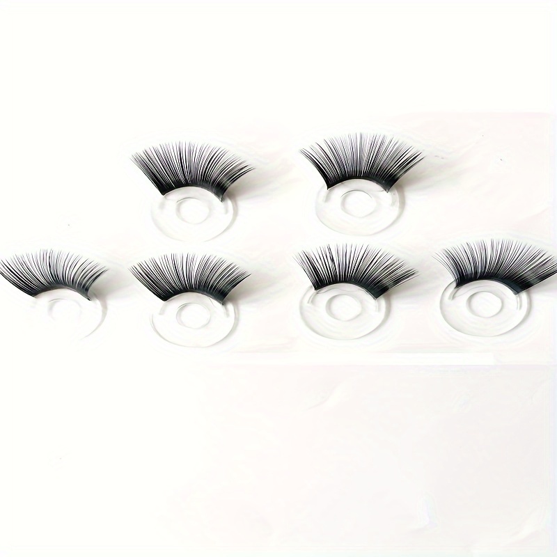 

Plastic Doll Eyelashes Accessories Set For Diy Crafting - 6 Pairs, Suitable For Ages 14 & Up