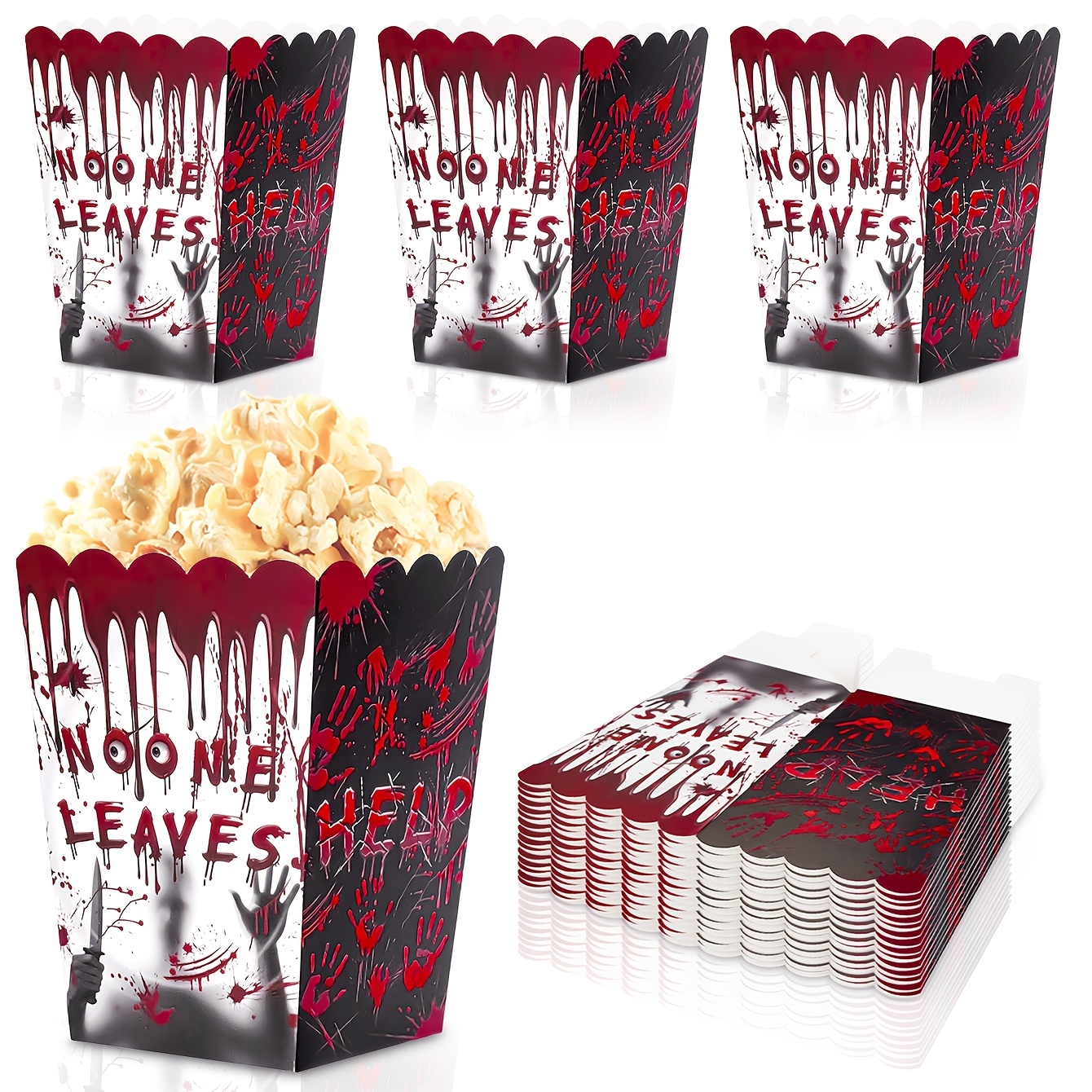 horror party supplies sold on Temu United States