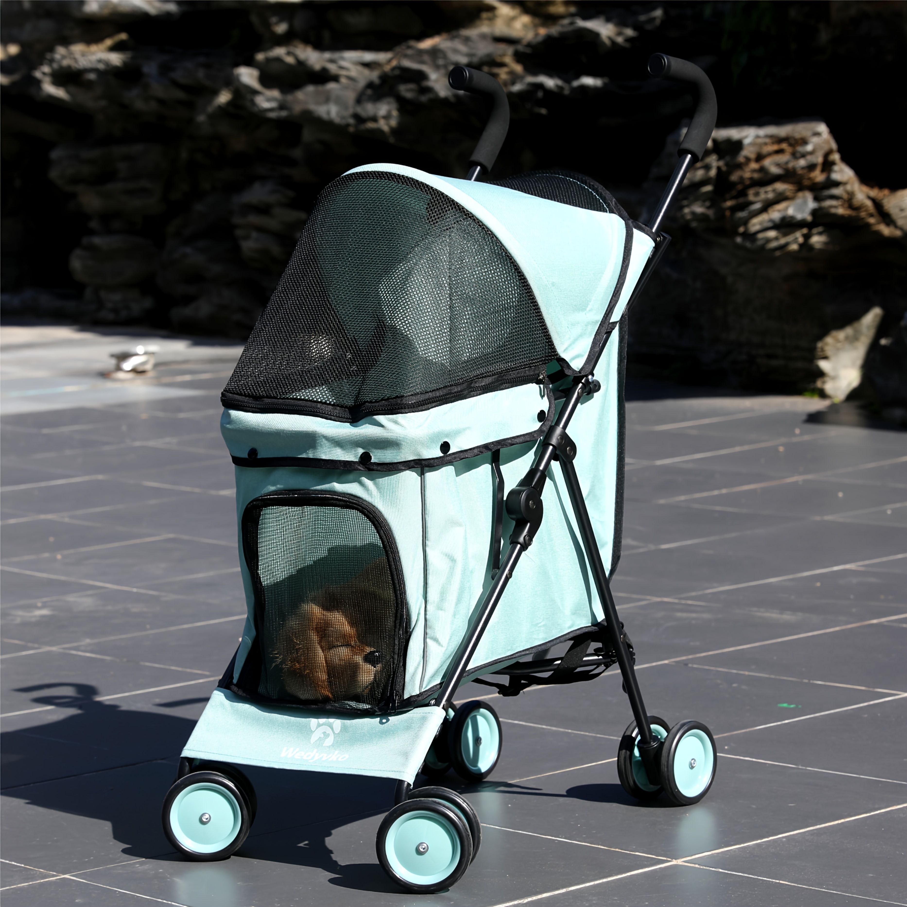 keenz stroller wagon 7s Keenz 7s 5-Point Harness Light Weight Stroller Wagon with Canopy Blue New main image 1