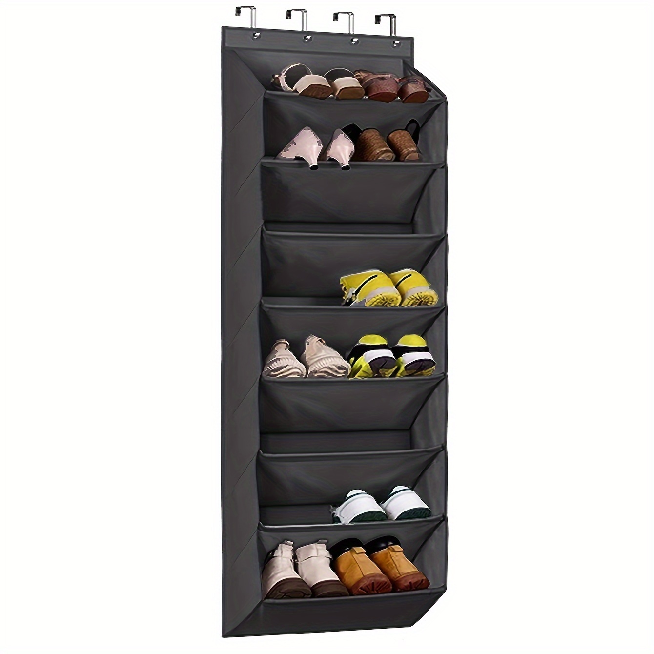Door Storage Hanging Shoe Bags For Storage A Single Shoe Storage