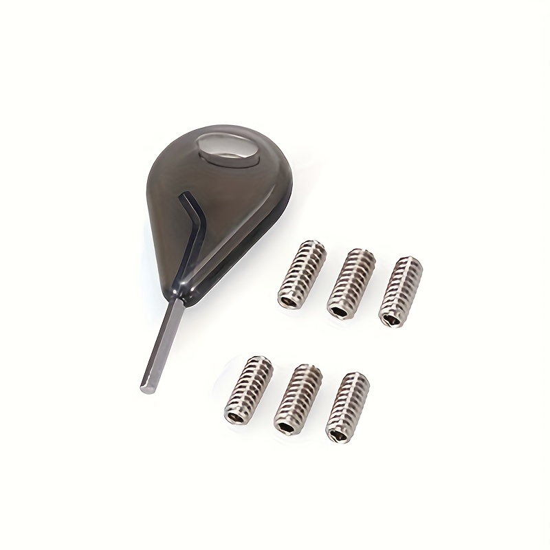 TEMU 7 pezzi/set Viti per pinne di di da surf, chiavi inglese, viti in acciaio inossidabile per pinne di , aggiunte per pinne di di G5