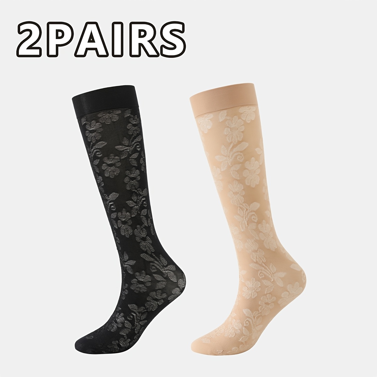 TEMU Set Of Of Vintage French Jacquard Ankle Socks, Featuring A Lightweight And Breathable , Essential For Elegant Commuting And Dating Outfits