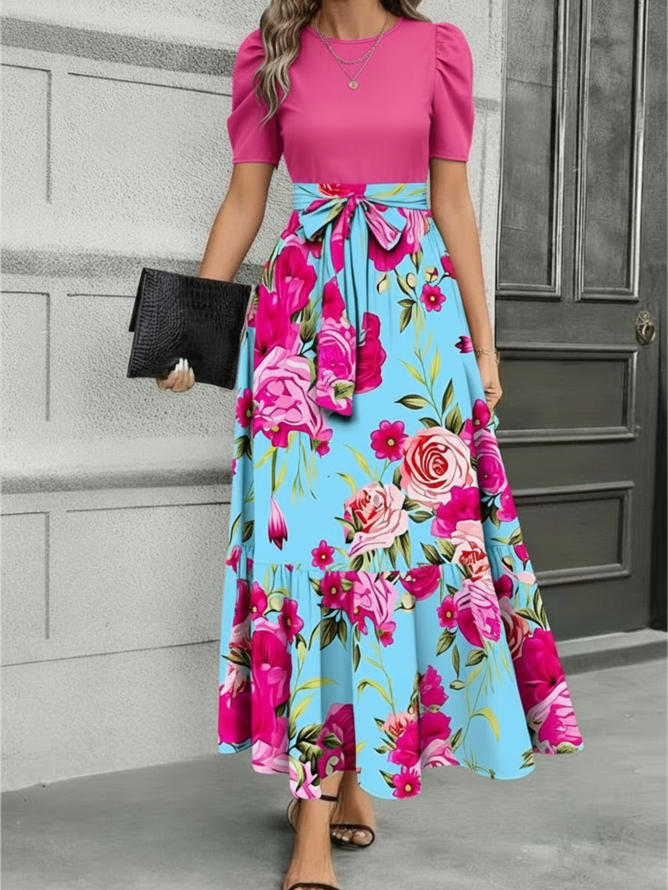 what to wear over spaghetti strap dress Spaghetti Strap Long Dress with Jacket EU38 / Lilac