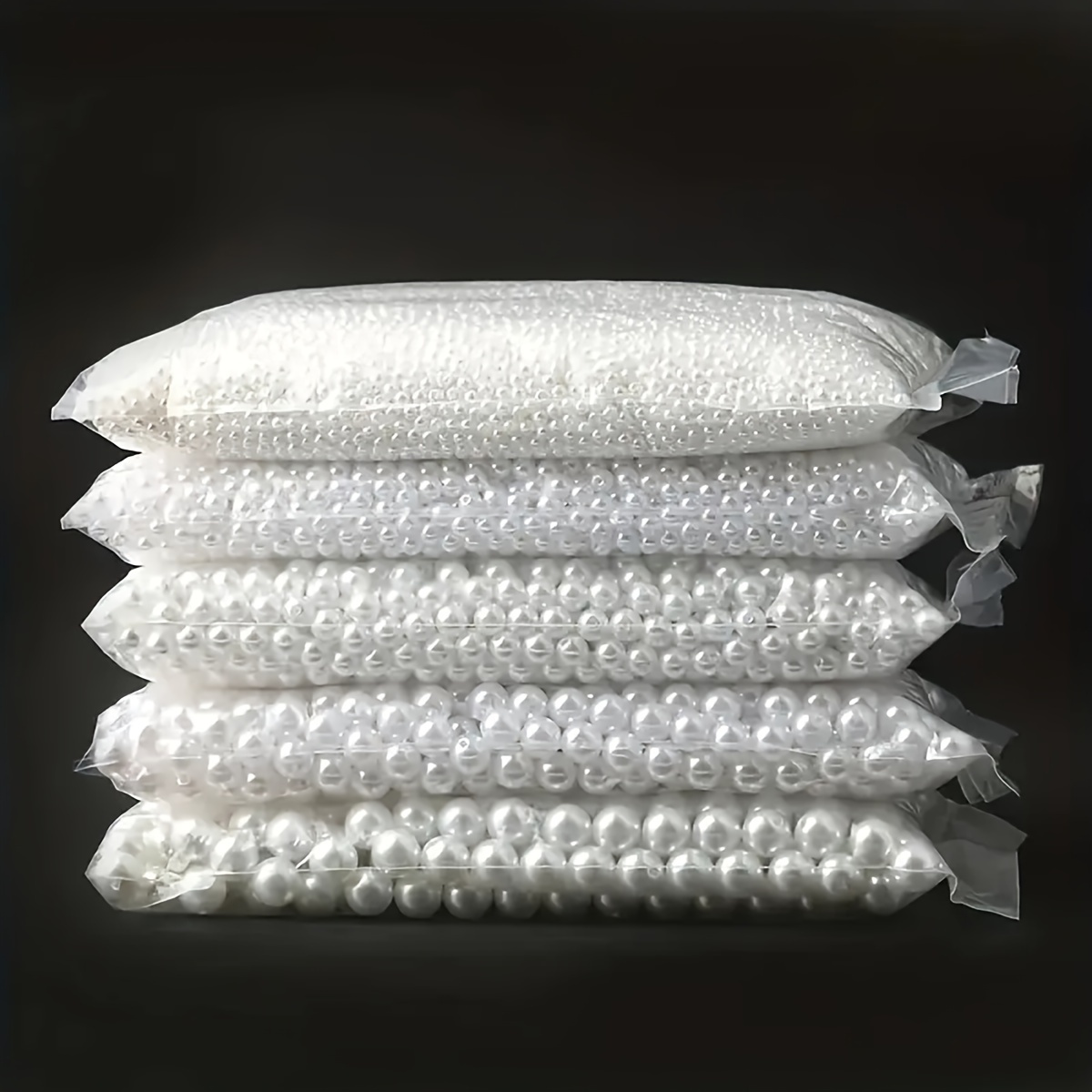 250g/lot 3-20mm abs imitationsperle, reinweiße, gerade loch-perle, schmuckmaterial, damen zum basteln von handyketten