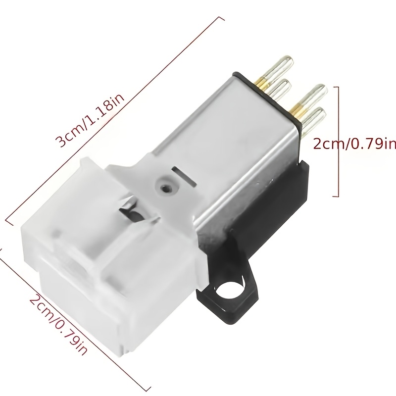E-shop Dynamischer Magnet-Gerader-Ersatz-Stylus AT3600L/ATN3600L Patronen-Stylus für MM-Vinyl-LP-Plattenspieler