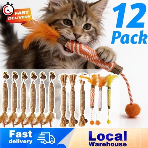 natural sticks for cats 9 pack 12 pack dental chew toys for teeth treats consumable lick toys for indoor cats and kittens