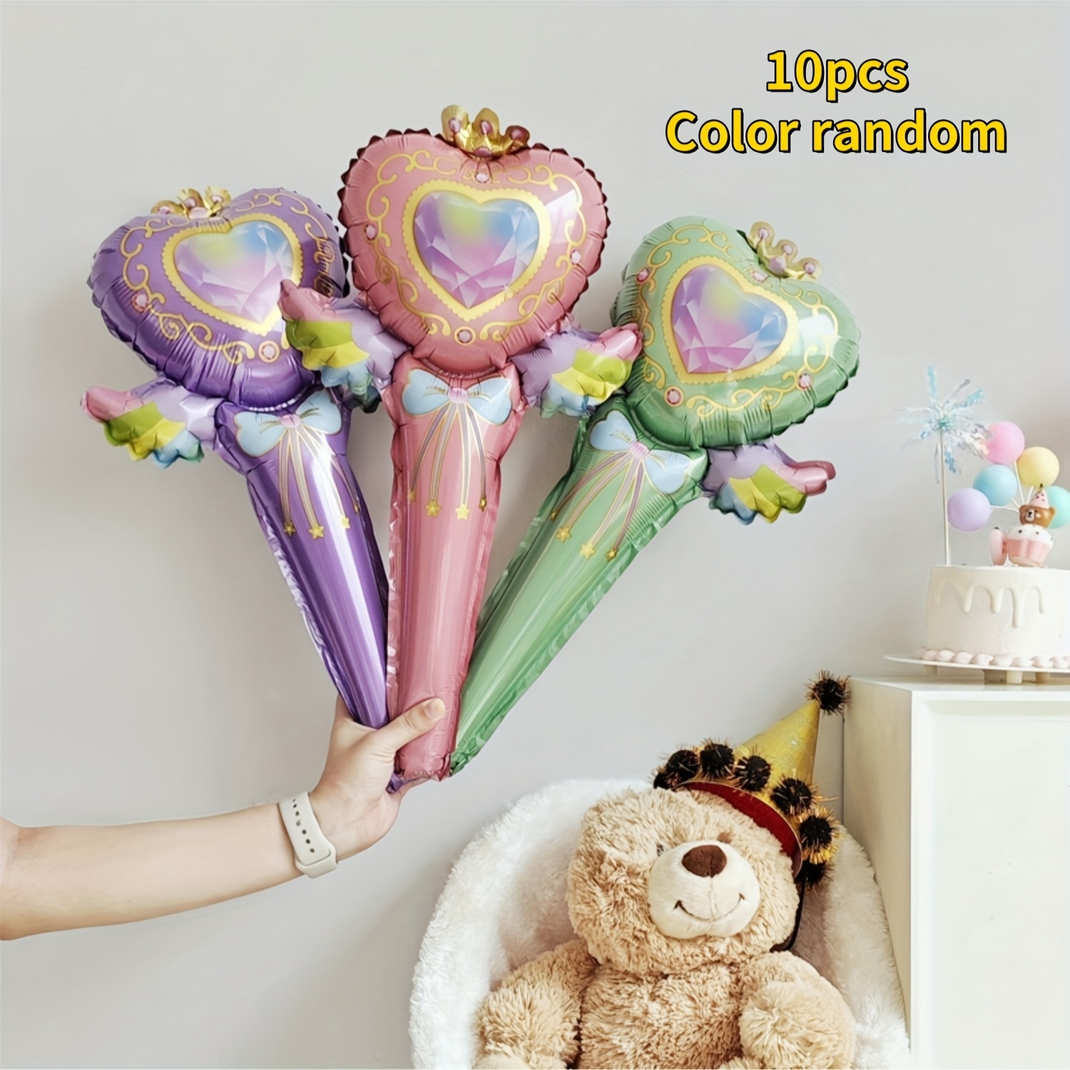 Image of Inflatable Creative Foil Balloons Party Layout Props Cartoon Foil Balloons Foil Balloons Inflatable Balloons Birthday Party Balloons Random Color
