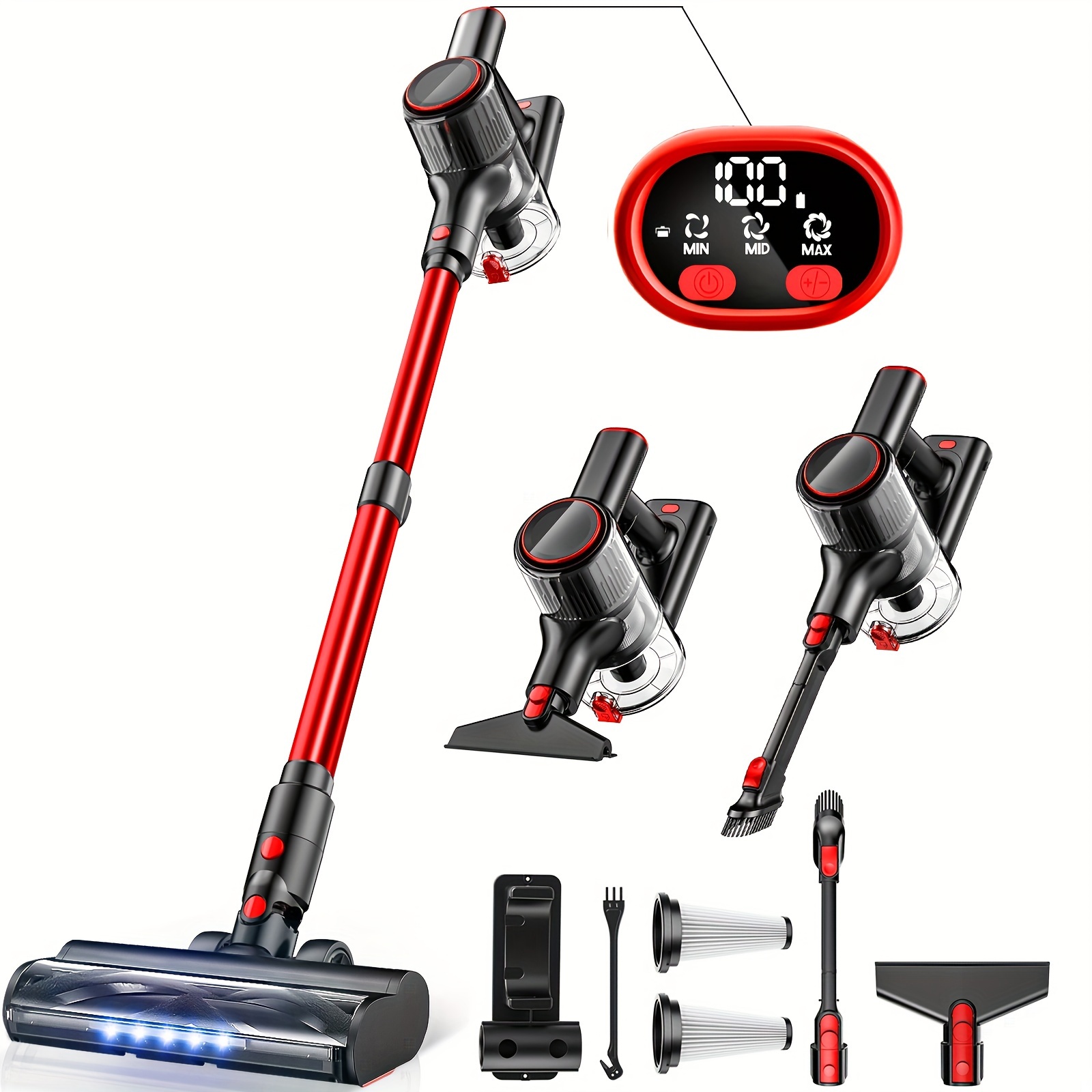 

1pc, Led Display, Led , 6-in-1 For Pet