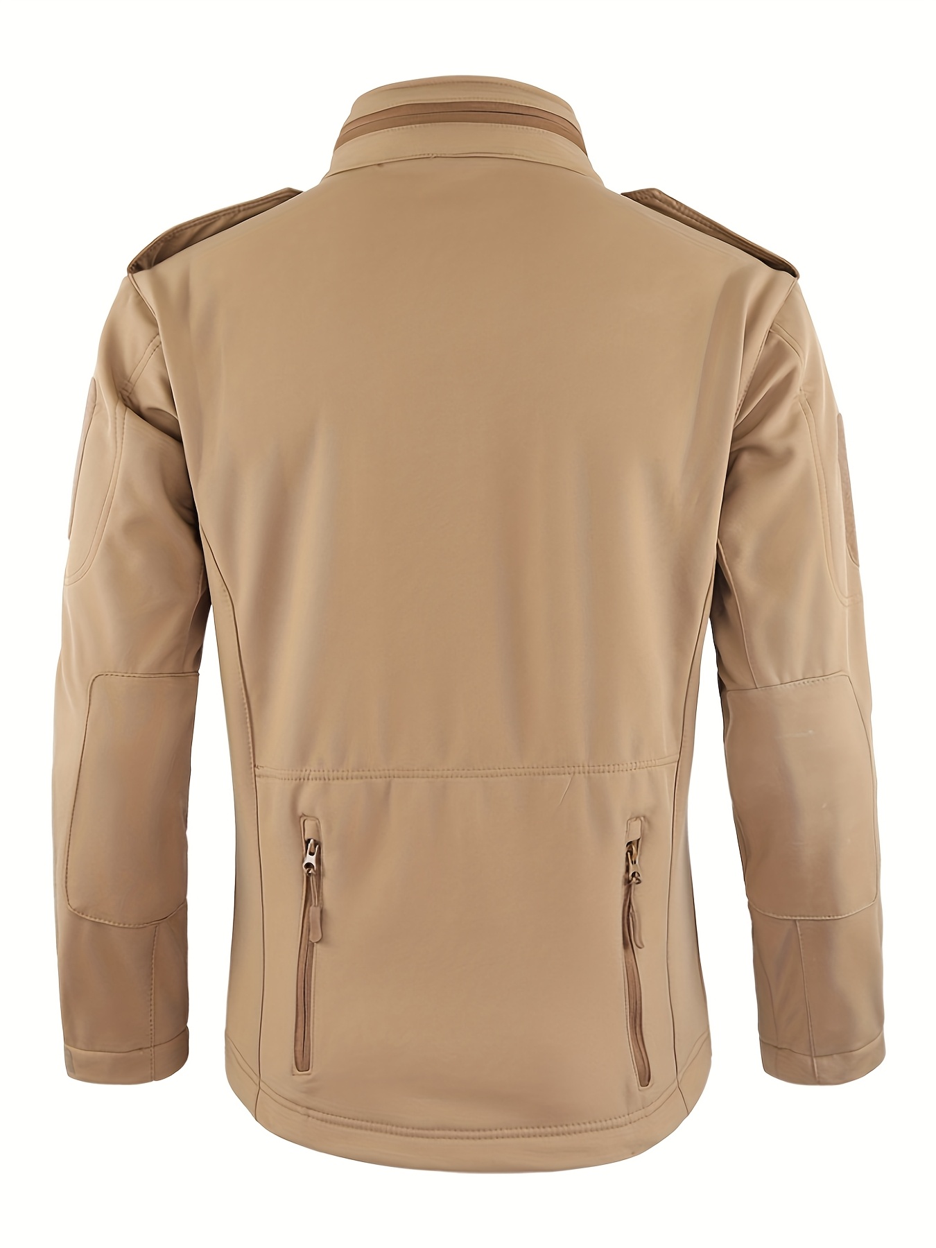 Men's Outdoor Softshell Jacket with Multi-Pocket Design for Mountaineering