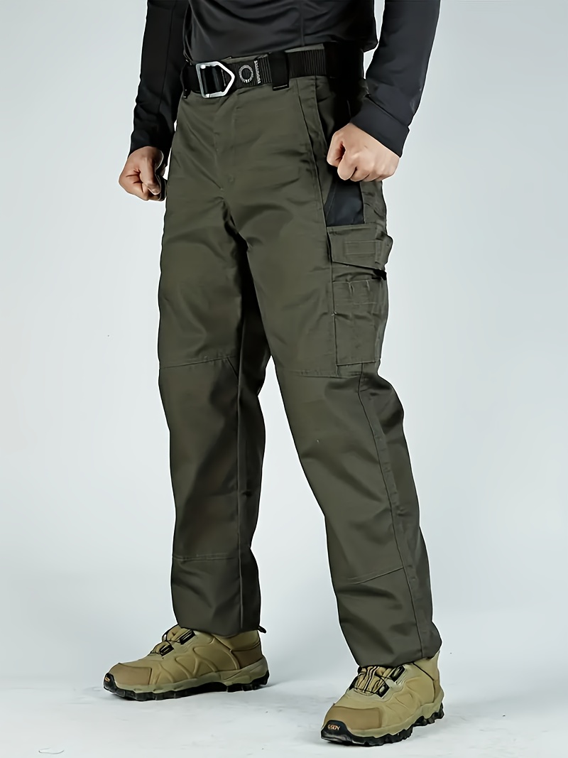 [Quick Dry Work Pants] Lightweight Quick Dry Men's Work Pants | Outdoor Tactical Stretch Cargo Hiking Pants