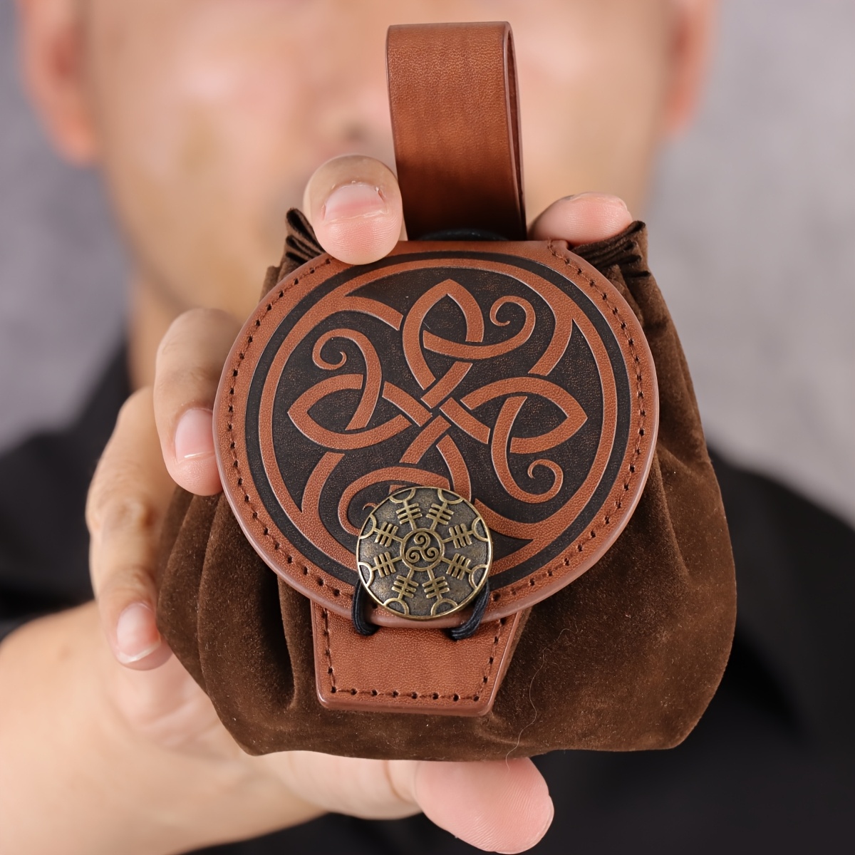 medieval renaissance period retro pu waist bags Temu Mauritius