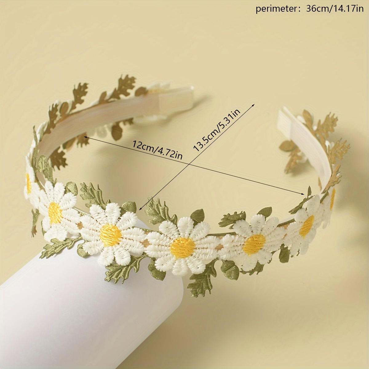 A Headband With And Leaves