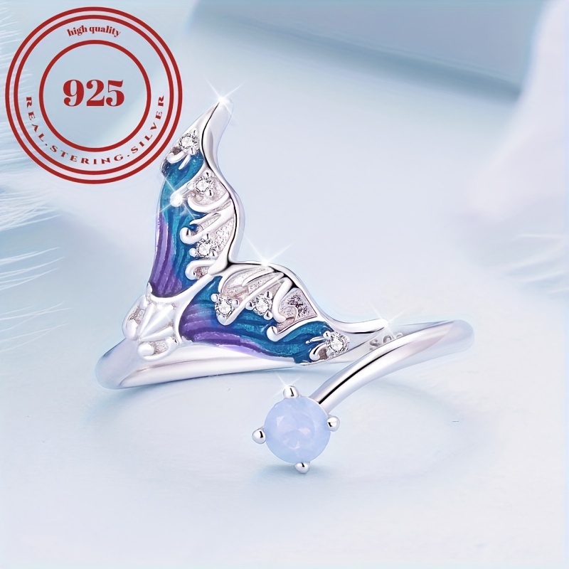 

S925 Tail Zirconia Of And High Quality Jewelry.2.3g/0.08oz