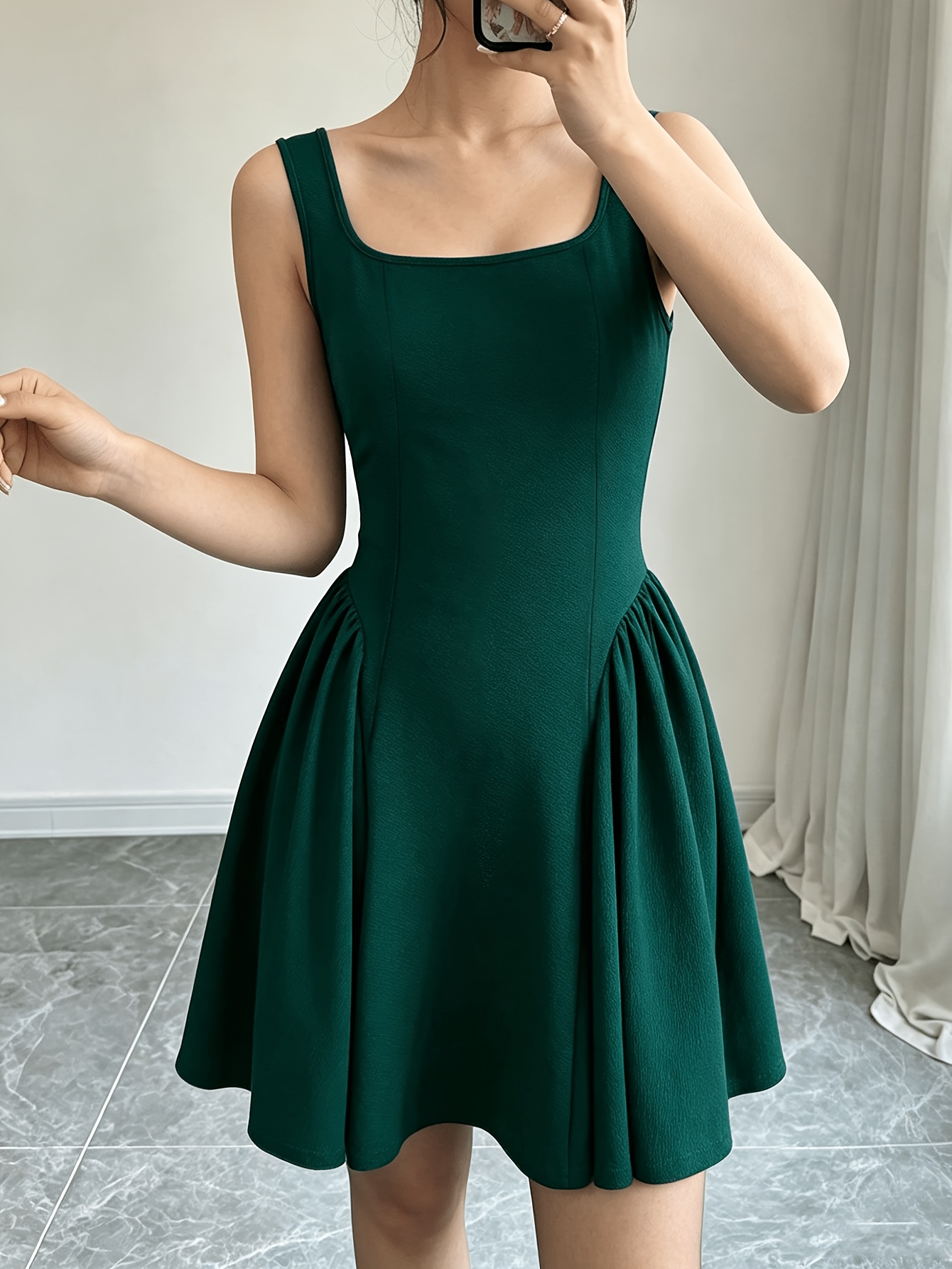 short casual emerald green dress sold on Temu United States Champagne Rose Stretch Satin Bridesmaid Size:48 Long Jacket ideal for showcasing your Luxury Designer Wedding Dresses Ball gown