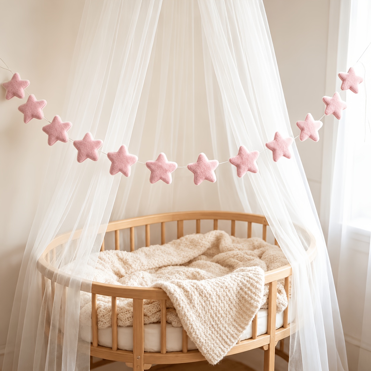 TEMU 1 Set Of Handmade Powder Blue Felt Banner Party Decorations, Available In 3 Combinations, Suitable For , Reusable Diy Home Party Decor. Suitable