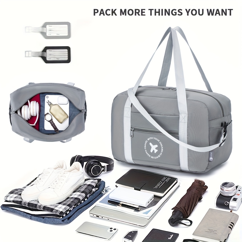 Travel Bag Luggage Bag Suitable for Ryanair Cabin Bag 40x20x25cm Foldable  Travel Suitcase Travel Bag