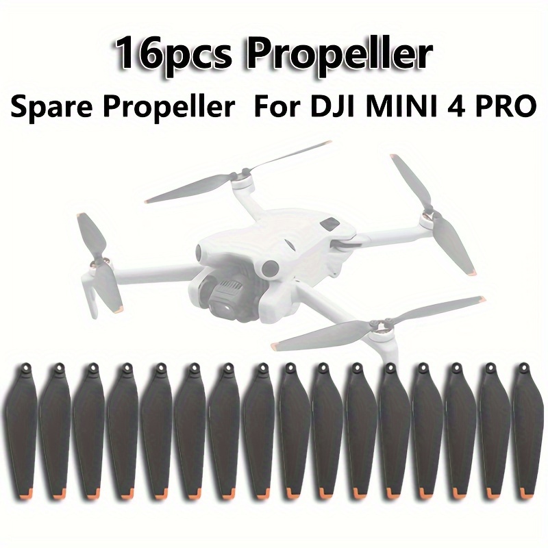 

16pcs Propellers/styling Compact Propellers/16pcs Spare Propellers For Dji Mini 4 Pro/replaceable Propellers