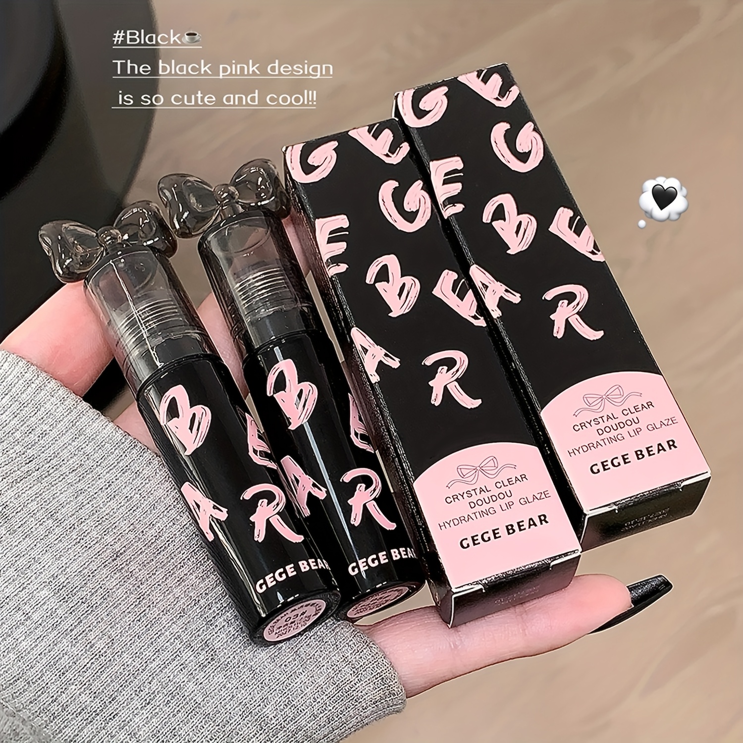 gege bear 6pcs shiny lip gloss collection - Temu Mauritius