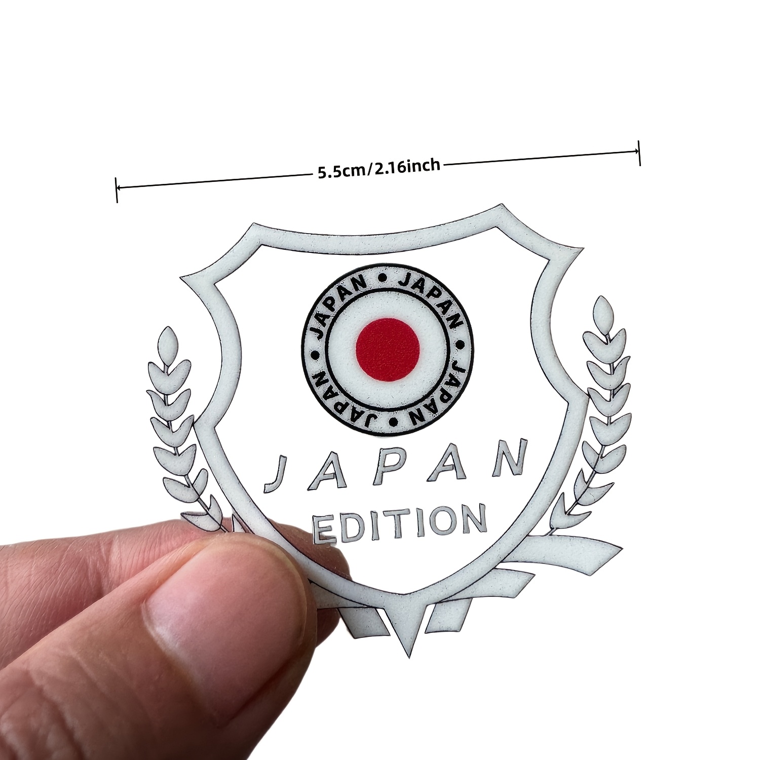 1pc Japan Edition Style Stickers Emblem Decals - Suitable For Cars, Trucks, Motorcycles, Laptops, Suitcases, Bumpers