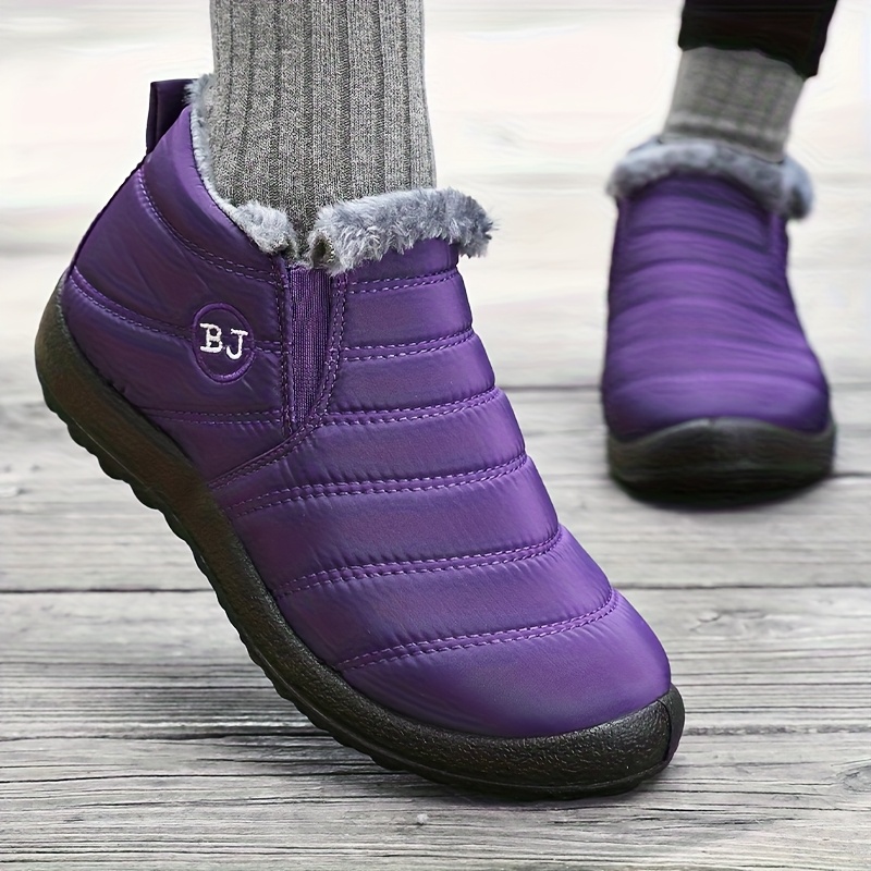 Couple Style Casual Snow Boots, Non-Slip Short Boots