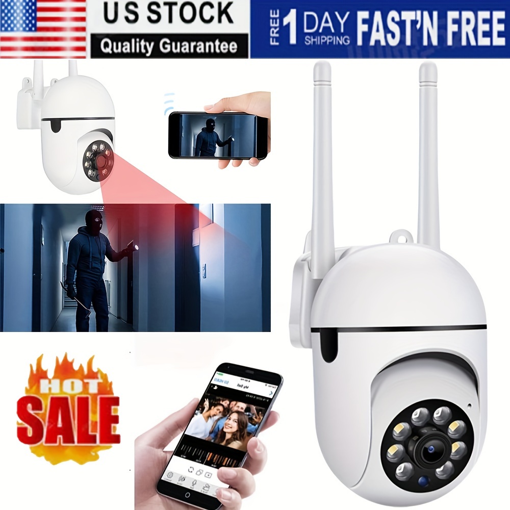 

2/4/6packs 1080p Hd Wireless 2-way , Pan//, - / For For Kids & ,