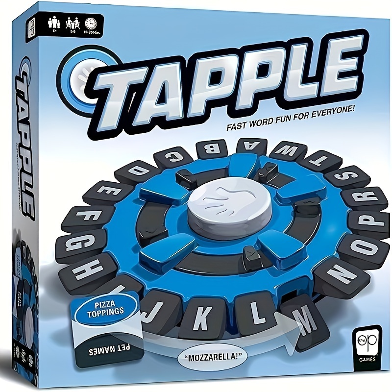 

Fast- Word Game With Timer - Educational Alphabet Board Game For All , Family Fun & Party Games, Great Christmas Or Gift