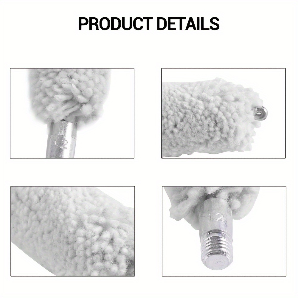 5pcs Replaceable Cleaning Brush Set for Calibers