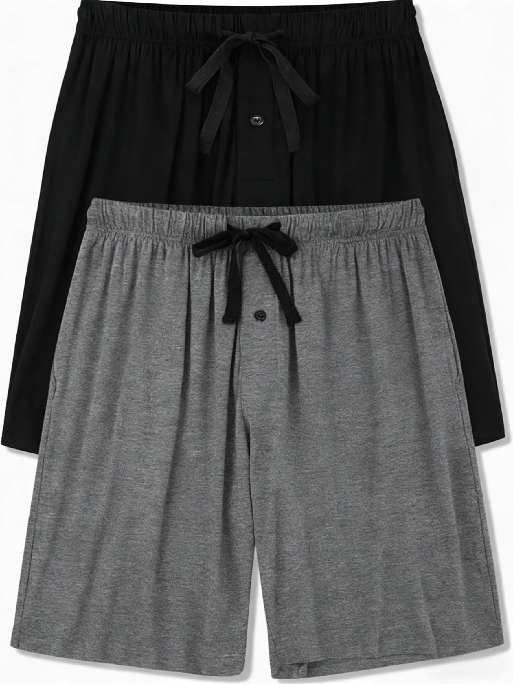 bamboo rayon rayon mens pants casual lounge pants soft comfortable breathable with pockets   2 pc