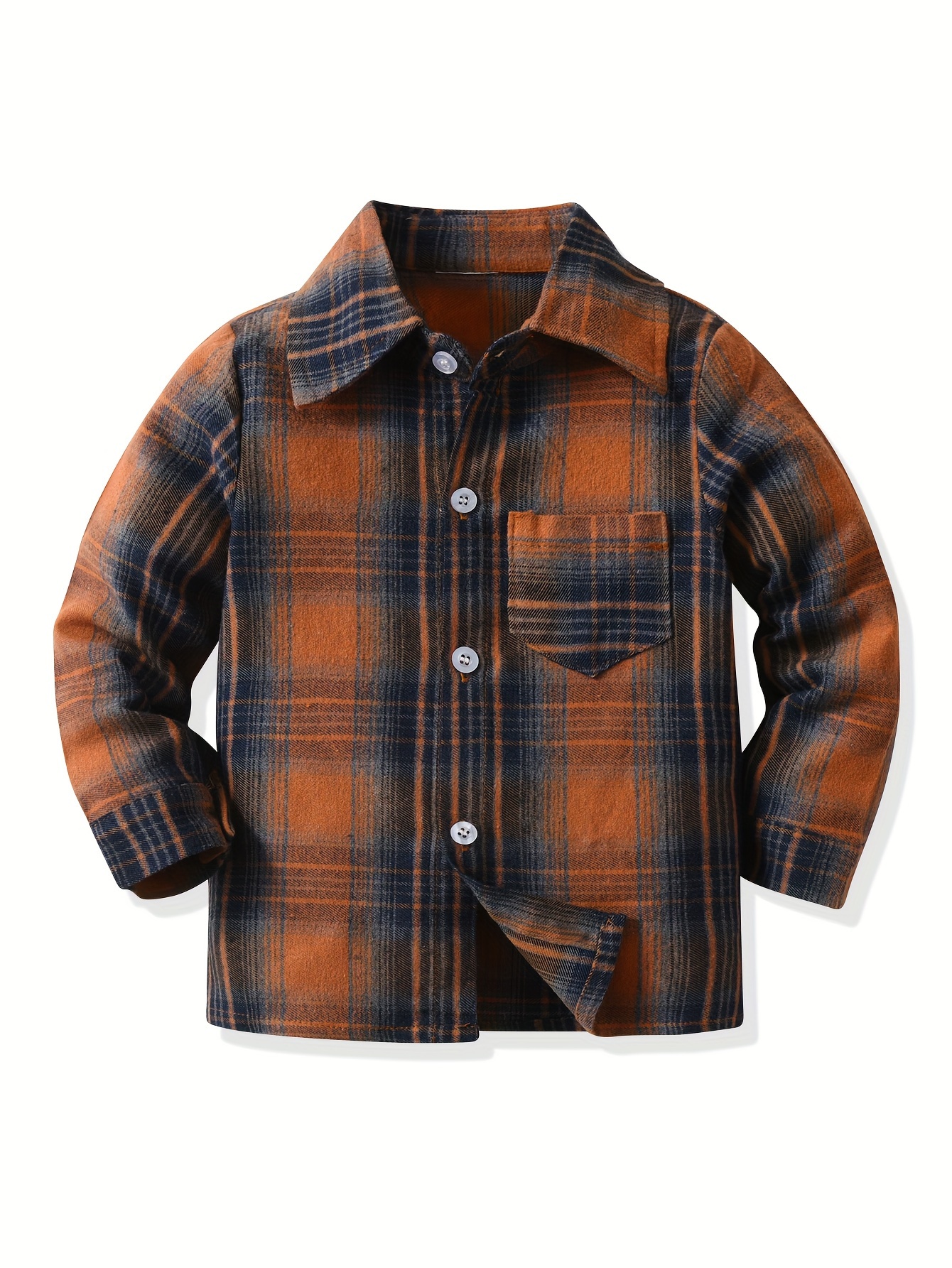 boys' gentleman shirt long sleeve children's holiday top party dress shirt  | Today's Deals