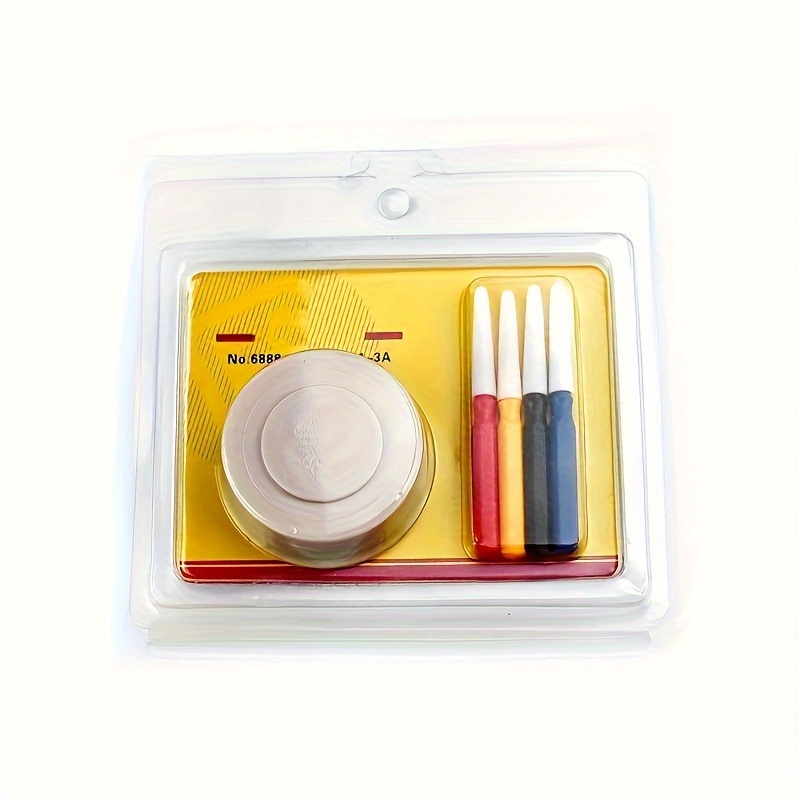 TEMU Set da 5 pezzi lubrificante per orologi, penna a olio, strumento per applicazione lubrificante per riparazione e manutenzione, applicatore di